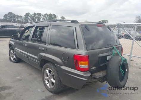 2002 Jeep Grand Cherokee Limited from USA, damaged, VIN 1J8GW58N62C168553